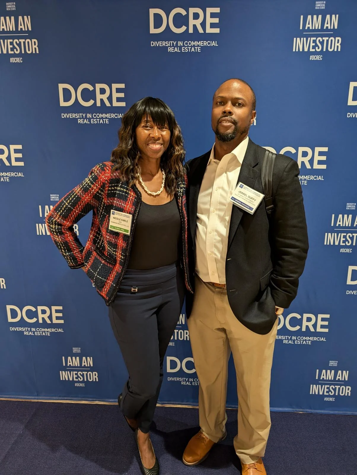 Nicole Earle at a DCRE event
