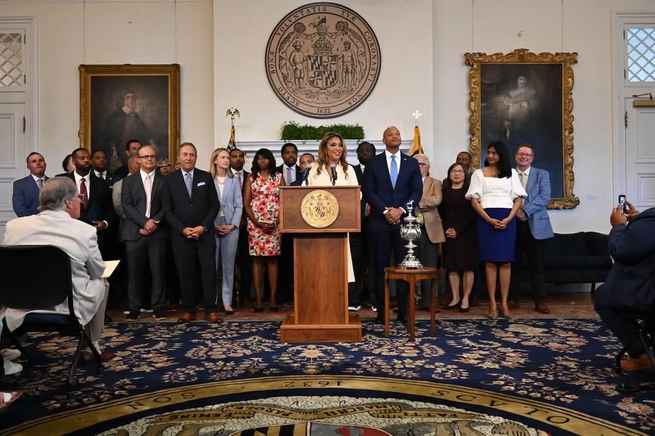 Nicole Earle at a Maryland public leadership event