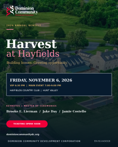 Harvest at Hayfields: An Evening for Community Impact